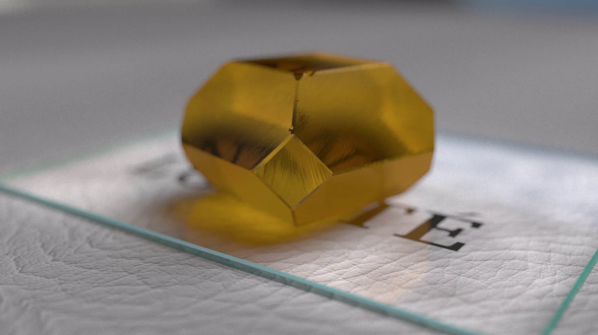 LONITÉ - LONITE AG, EspañaThe origin color of LONITÉ  memorial diamond from ashes is amber yellow